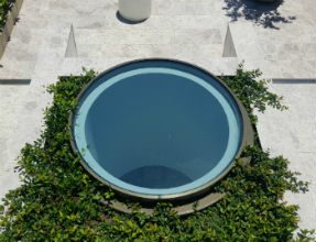 Large Circular Glass Skylight