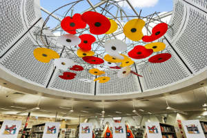 Large Circular Skylight Randwick Library