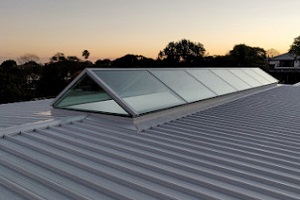 William Clarke College Ridgelight Glass Roof 