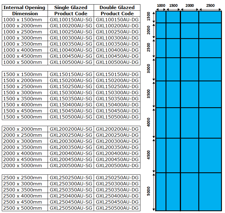 Skyspan Glass Skylight XL Large Glass Skylight SKYSPAN